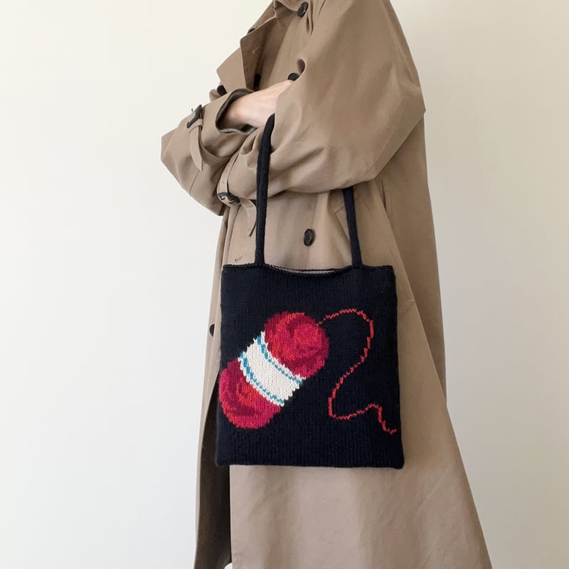 毛糸玉バッグのキット（東海えりか） | tray_store