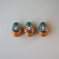 起き上がりお人形様（屋形・朴橋・堀越セット）