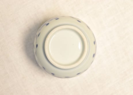 江戸幕末染付桜図向付 五客組