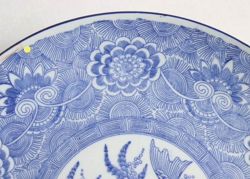 明治後期~大正銅判鯉図尺皿 顔擦れ,アタリ傷 | 吉祥寺PukuPuku 明治後期~大正銅判鯉図尺皿 顔擦れ,アタリ傷 | 吉祥寺PukuPuku