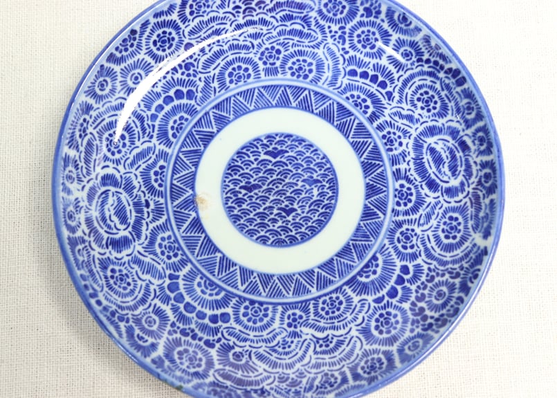 豪商旧蔵品　明治期　色絵鯉千鳥文膾皿　金蘭手　二十客　上手　金鯉　松竹梅　青海波 豪商旧蔵品 明治期 色絵鯉千鳥文膾皿 金蘭手 二十客 上手 金鯉 松竹梅