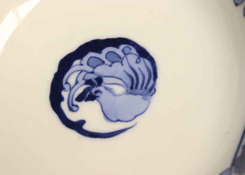 明治後期～大正染付鳳凰と花図小鉢 | 吉祥寺PukuPuku