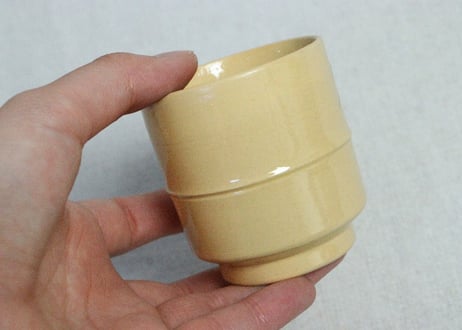 明治後期～大正色釉京焼竹林雀図向付