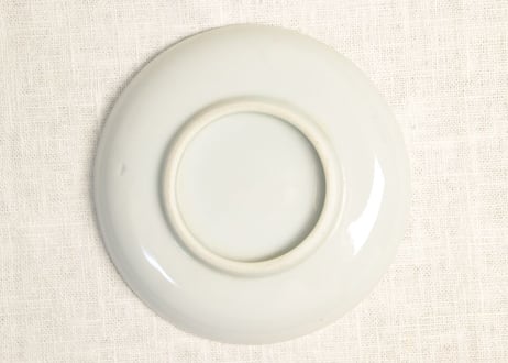 明治後期~大正染付春蘭図小皿