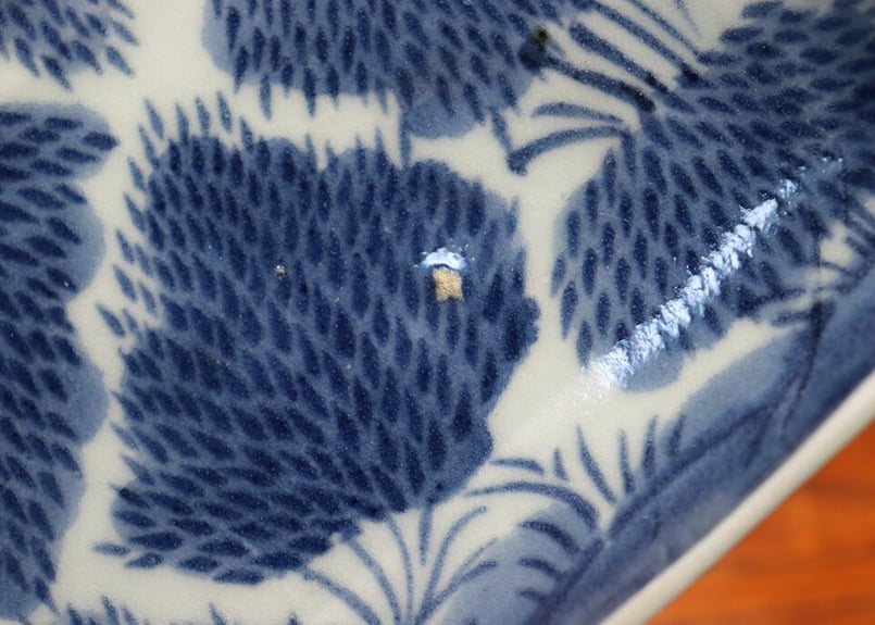 江戸中期型紙摺り竹林図長皿 5客組 | 吉祥寺PukuPuku