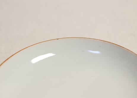 明治前期九谷焼色絵高砂図飯茶碗①