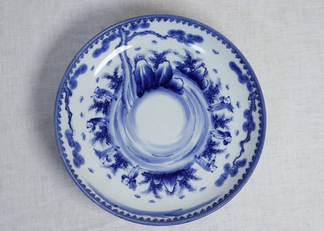 染付け鳥図 染付け鳥図 染付け鳥図 陶磁器/染付 Ceramic/Blue & White