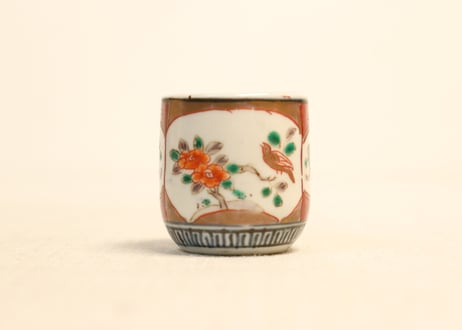 明治前期色絵花鳥図のぞき