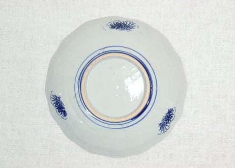 明治後期~大正銅判浦島太郎図8寸皿