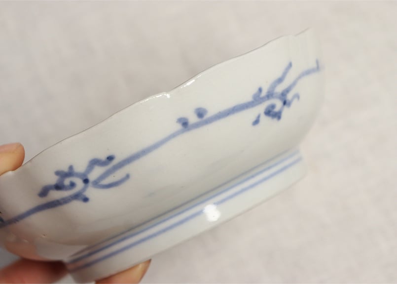 明治前期色絵帆掛船と柘榴図なます皿 | 吉祥寺PukuPuku