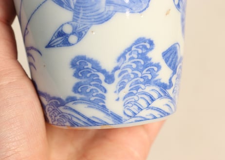明治後期～大正銅判貝尽くし図猪口①