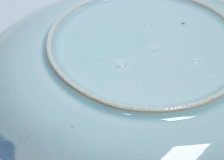 江戸幕末染付瓢箪図７寸皿①