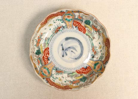 古伊万里青磁栗図なます皿10枚 [B24844] 古伊万里青磁栗図なます皿10枚 [B24844] 古伊万里青磁栗図
