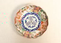 明治前期色絵鶴亀図なます皿①濃いめ | 吉祥寺PukuPuku