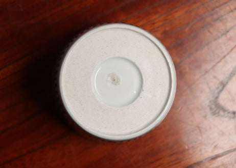 江戸後期染付蛸唐草文猪口①