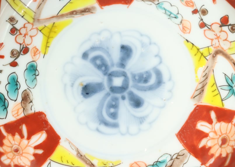 明治前期色絵三方に松竹梅図小皿① | 吉祥寺PukuPuku