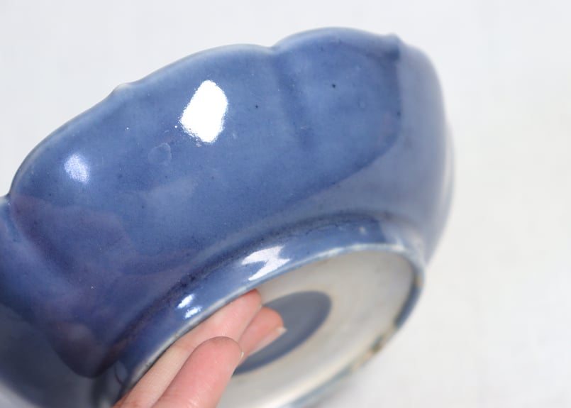 古伊万里瑠璃金彩あざみ図なます皿5枚 [B25908] 古伊万里 色絵金彩 なます皿 5客揃 | nokishita711