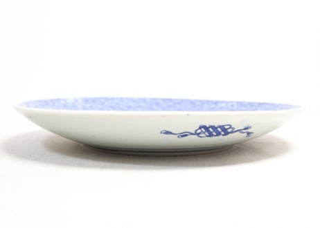 明治後期～大正銅判唐草図９寸皿