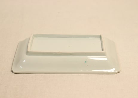 江戸後期色絵山水図長皿①