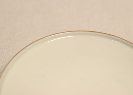 明治前期色絵山水図通り物蒸茶碗② ノミホツ