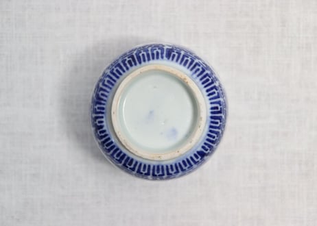 明治前期紙刷爵図筒向付