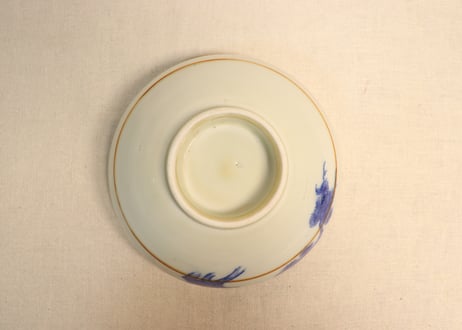 明治後期～大正銅判松鶴図三ツ組鉢