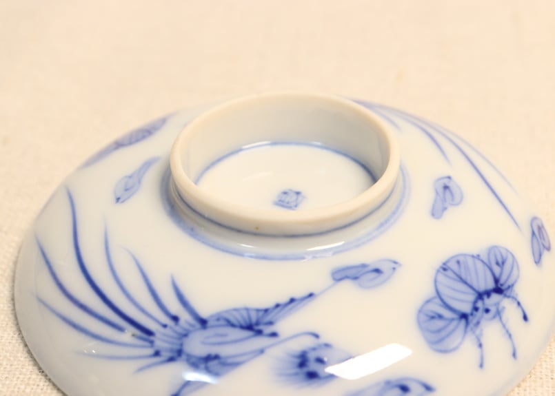 明治後期～大正染付鳳凰図飯茶碗 | 吉祥寺PukuPuku