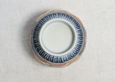 明治前期色絵松竹梅図向付②