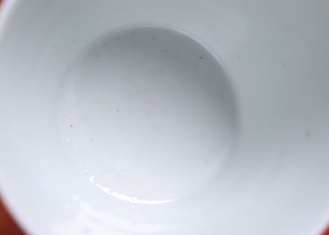 江戸中期白磁猪口 小ホツ②