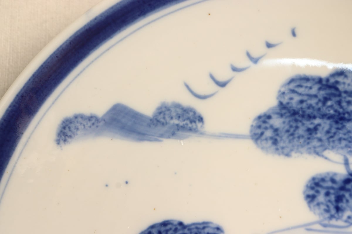 染付け鳥図 染付花鳥図蓋付大飾壺 – Setopedia