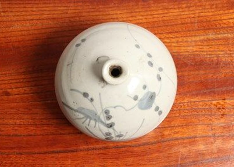江戸中期染付竹梅図油壷 | 吉祥寺PukuPuku