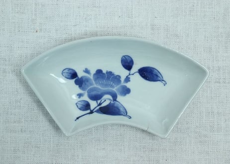 骨董染付角大皿 骨董染付角大皿