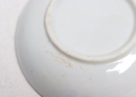明治後期～大正銅判松竹梅放射文小皿
