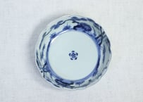 江戸中期染付松竹梅図なます皿