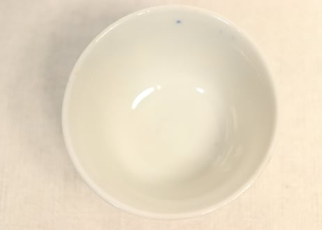 明治後期～大正染付竹図煎茶碗