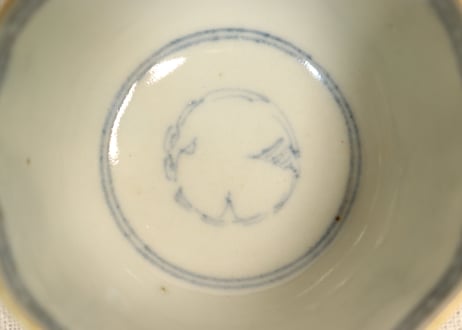 明治前期色絵人物と宝図向付