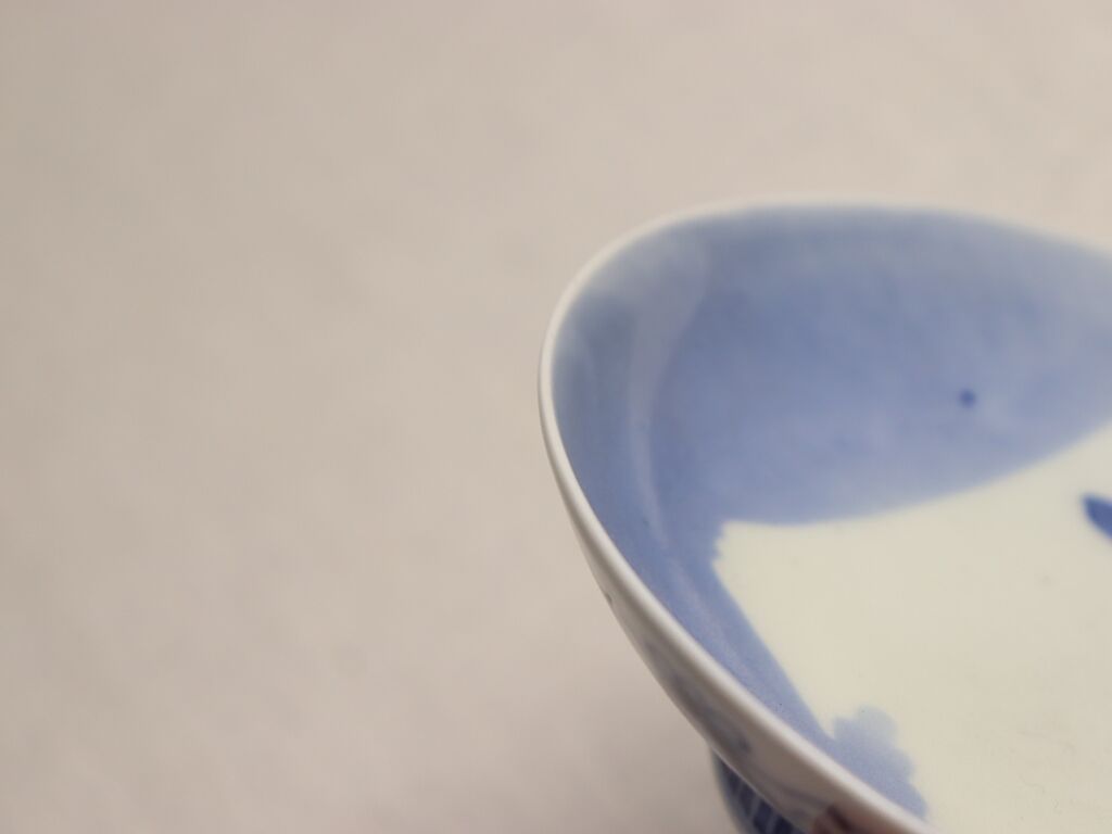 明治鍋島　隅切方形向付　五客　特注共箱付　蒐集家放出品　上品は釉薬 2022___2_ebd0dd3a-7417-413b-