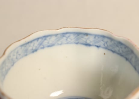 明治前期色絵桐と鳳凰図向付