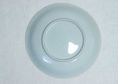 江戸幕末染付瓢箪図７寸皿①