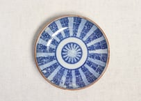 明治後期～大正銅判福緑寿文字図小皿