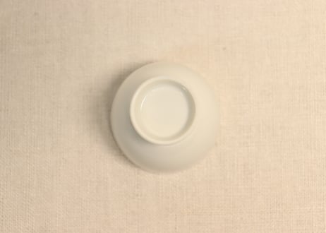 明治前期白磁小碗