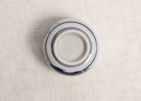 明治後期~大正染付竹図向付