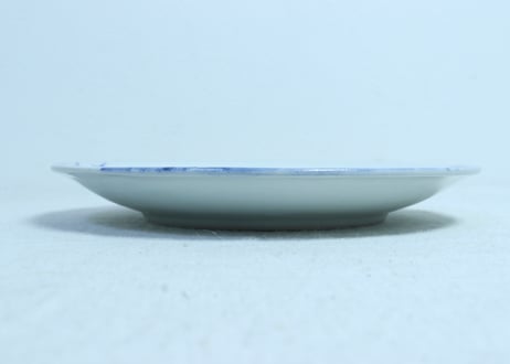 明治後期～大正銅判杜若図7寸皿