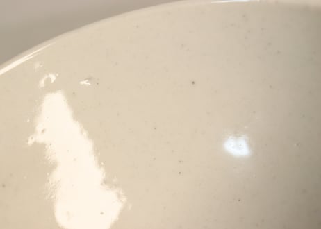 大正～昭和戦前染付梅図蓋なし茶碗