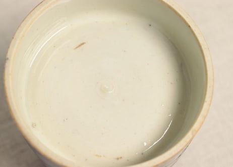 明治前期紙刷捻子に幾何学と桐図三段重 小ぶり 少甘手③