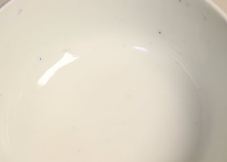 明治前期紙刷桐と鳳凰図蒸茶碗