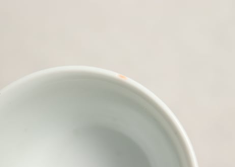 明治後期~大正染付三方丸文向付