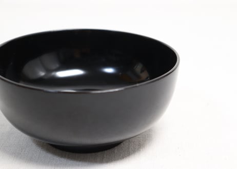 総黒沈金羊歯図吸物椀
