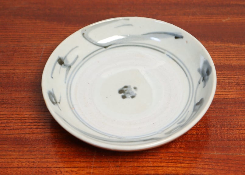 中国　呉須染付　神獣花卉文盤　皿　N　6811 中国 呉須染付 神獣花卉文盤 皿 N 6811 - メルカリ