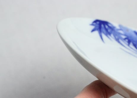 明治後期～大正銅判松竹梅図6寸皿